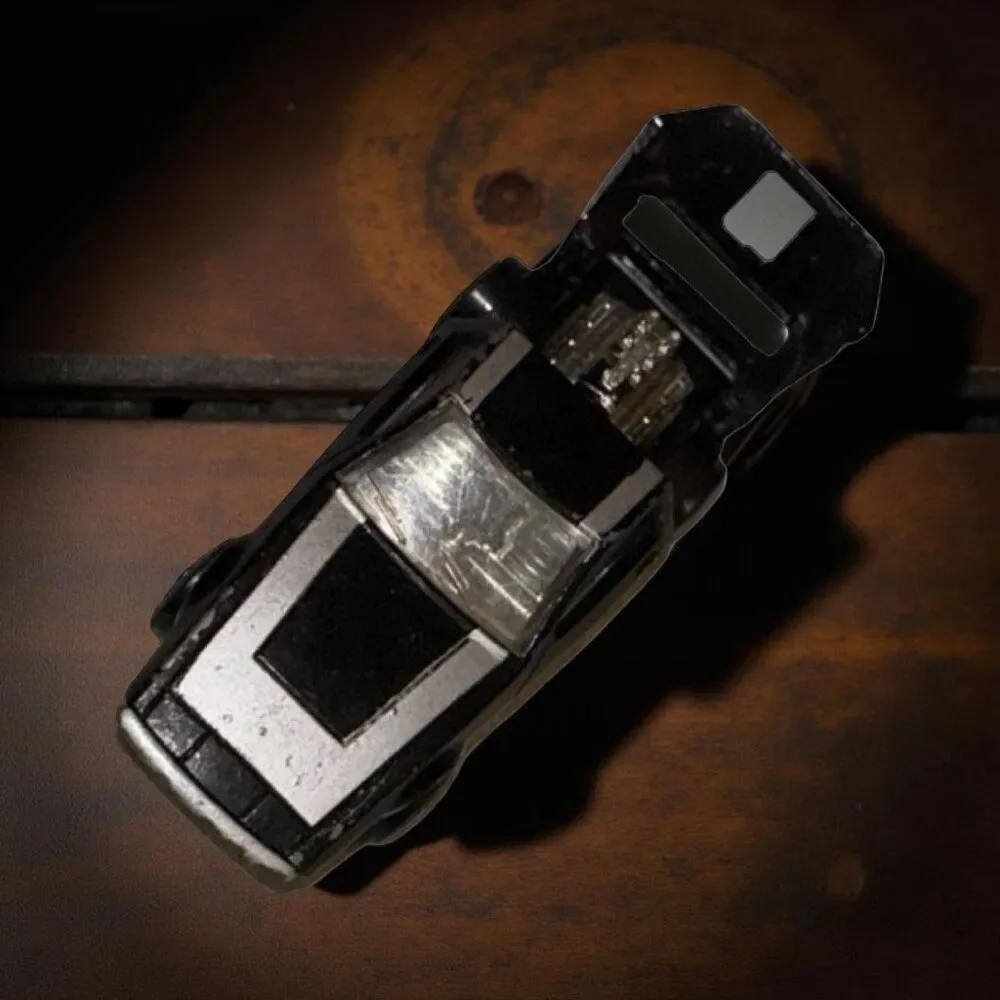 Vintage 1972  Matchbox Superfast No 51 Midnight Magic Black Silver Car DieCast